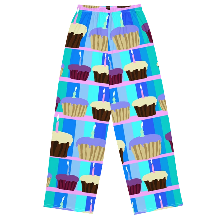 Cupcakes Pattern Wideleg Pants product image (1)
