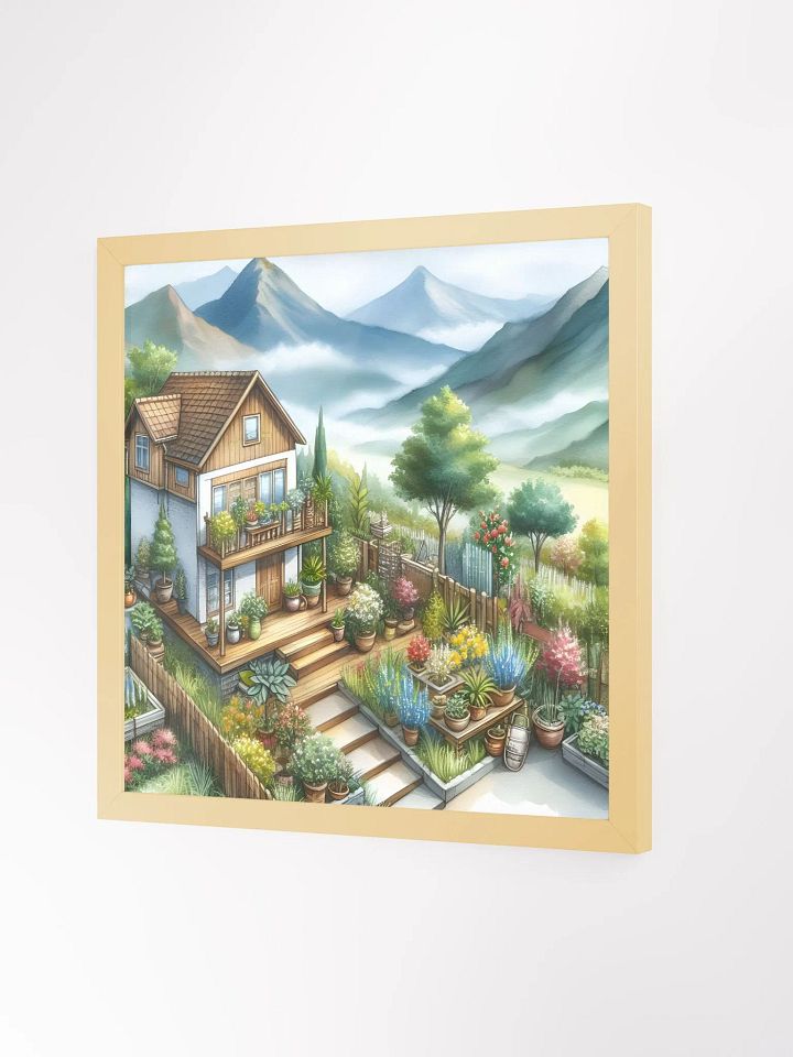 Serenity in Bloom Framed Poster product image (2)