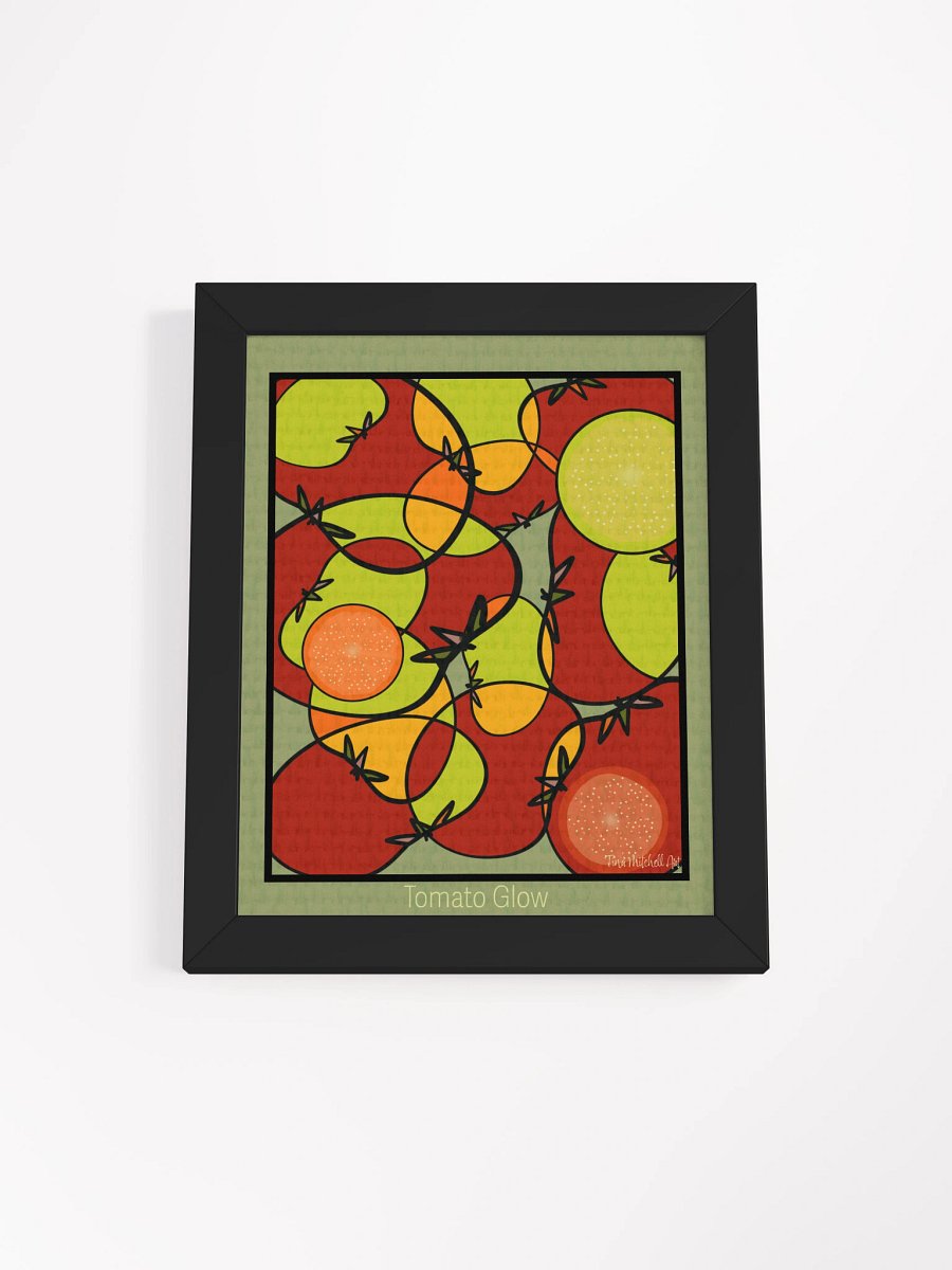 Tomato Glow – Framed Art Poster product image (1)