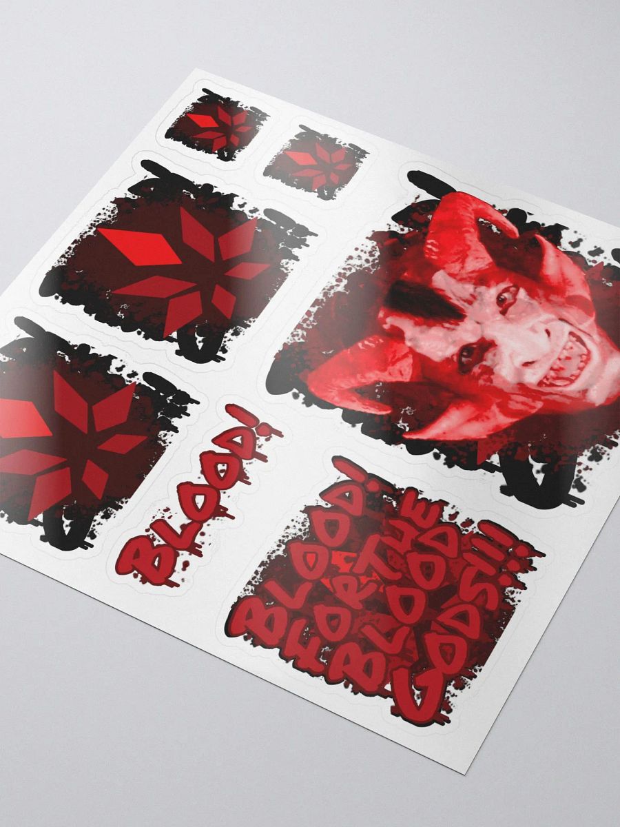 Blood Gods Vinyl Sticker Sheet product image (3)