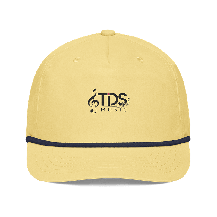 TDS Music Golf Rope Cap - Stylish 70% Cotton Cap with Exclusive Music Design product image (1)