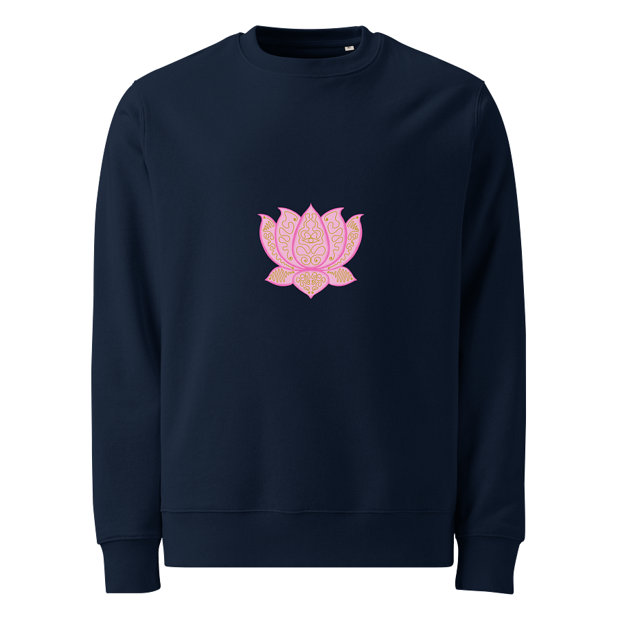 Golden Lotus Organic Sweatshirt product image (1)