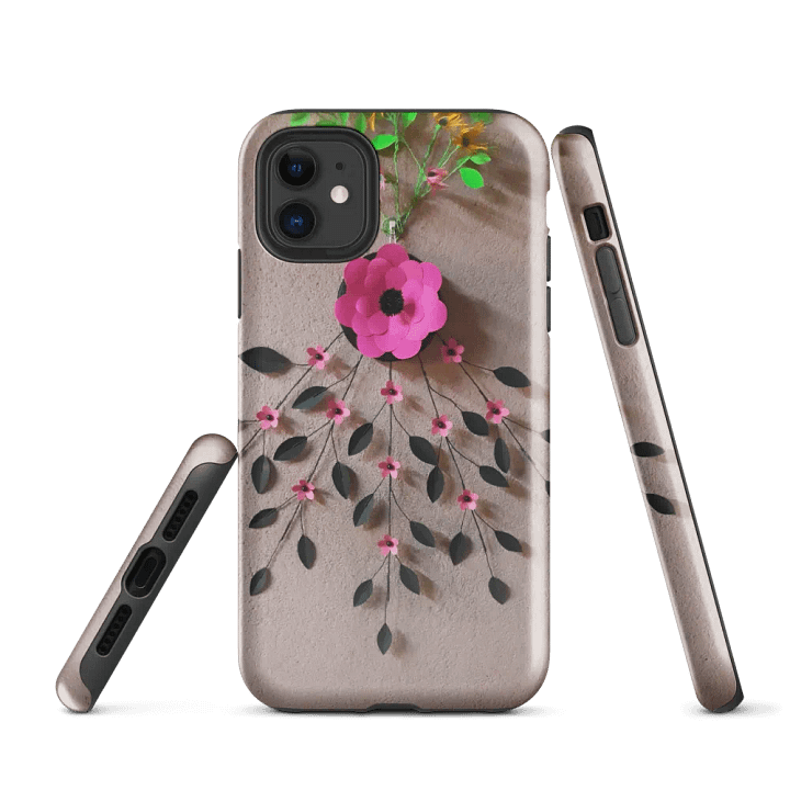 Blossoming Pink iPhone® Tough Case product image (1)