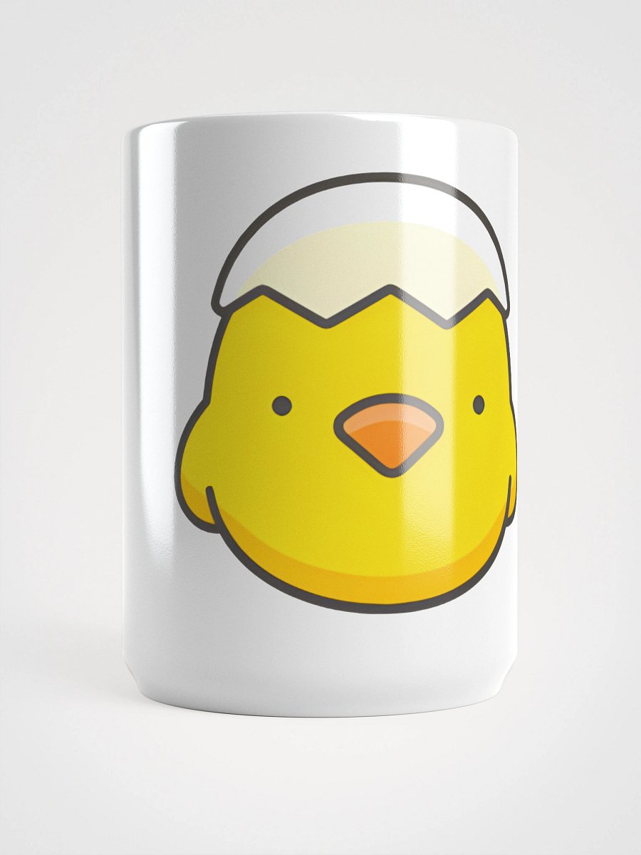 Cracked Eggshell Chick White Glossy Mug product image (5)