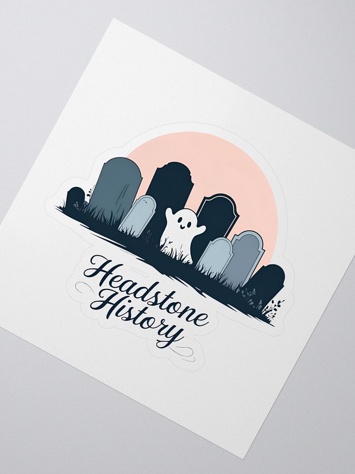 Headstone History Stickers product image (2)