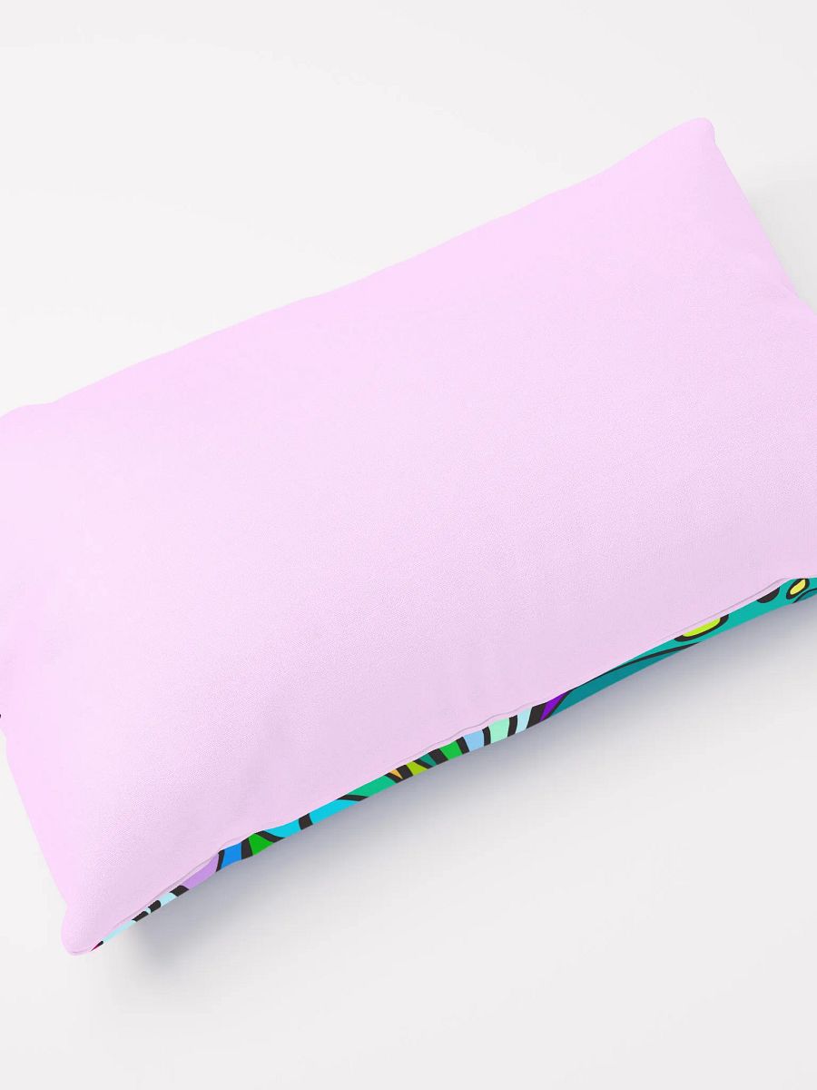 Tranquil Green All-Over Print Pillow – Wave at Sunset product image (4)