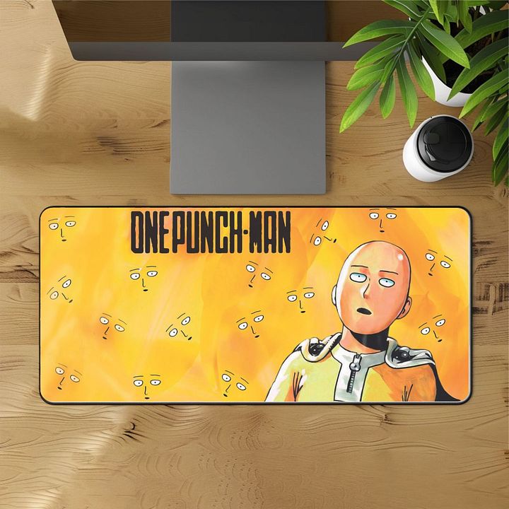 One Punch Man - Saitama Desk Mat product image (1)