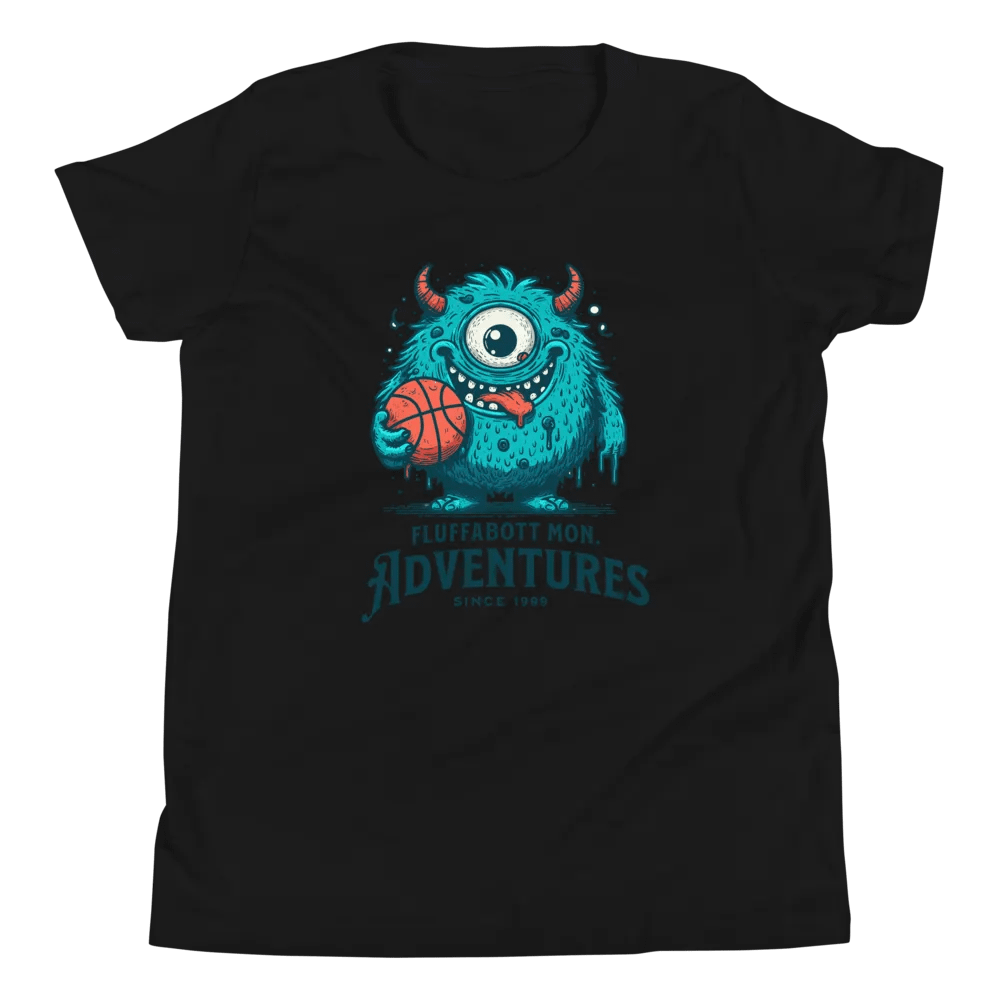 Monstrous Hoops Youth T-Shirt product image (2)