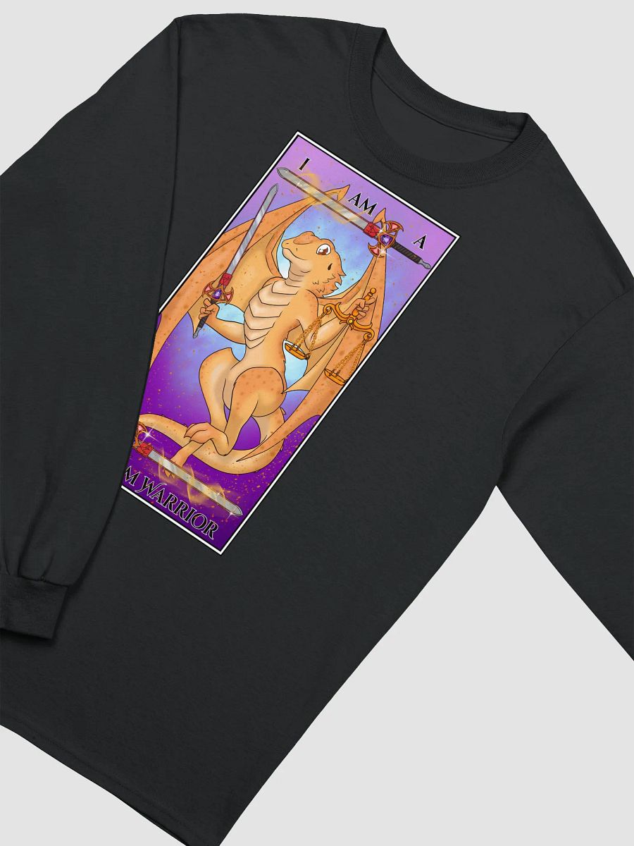 Day of the Dragon "Justice" Tarot Card Long Sleeve Shirt product image (9)