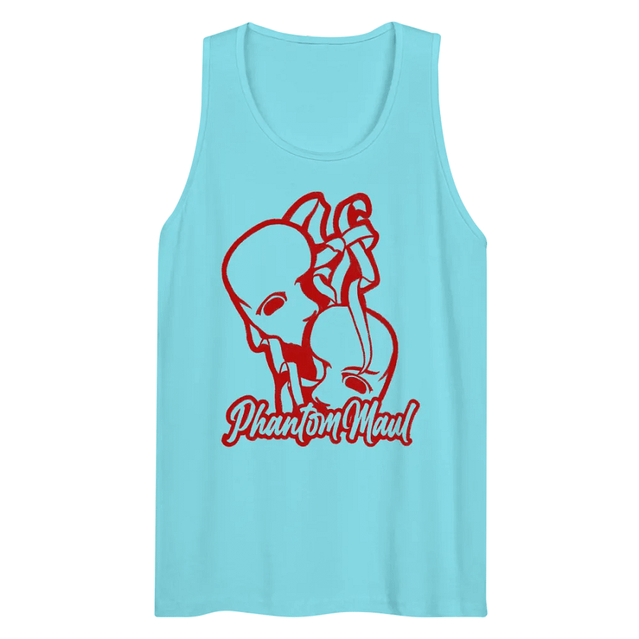 Red Logo Men's Tank Top product image (10)