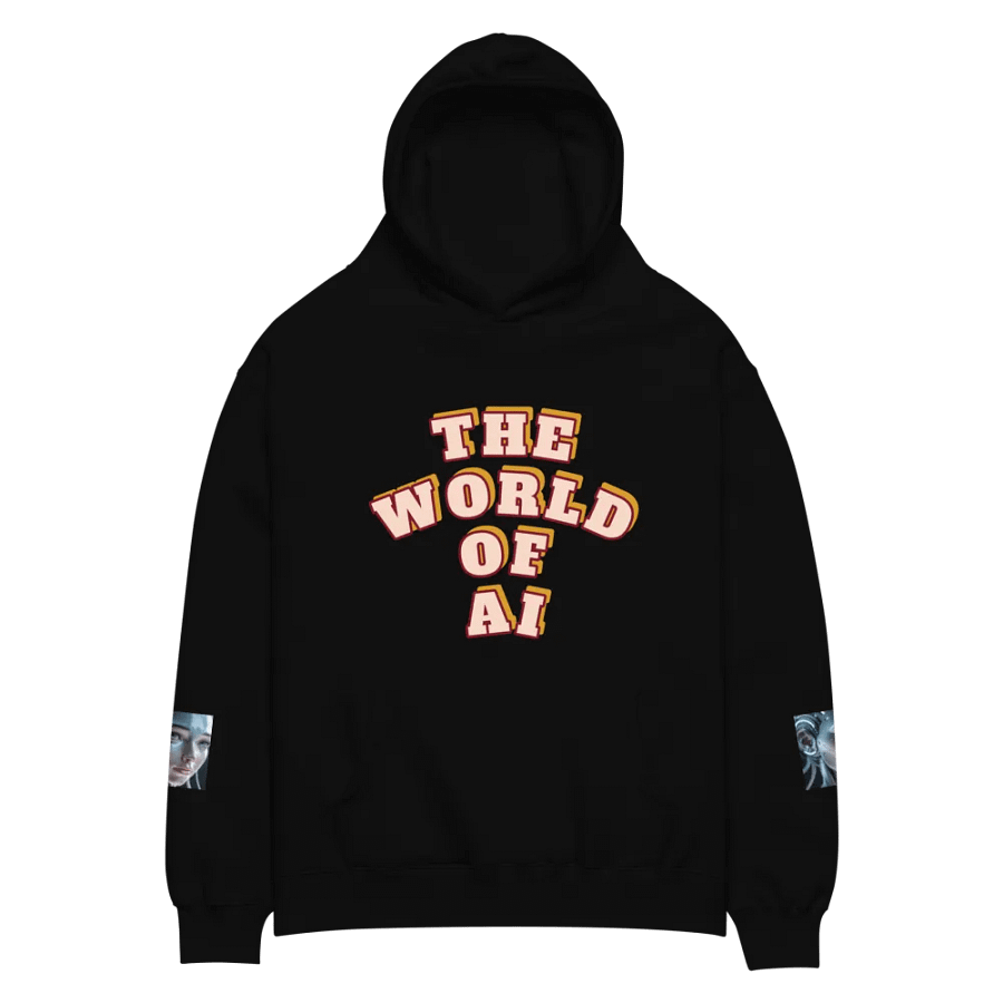 AI Wonderland Oversized Hoodie product image (2)
