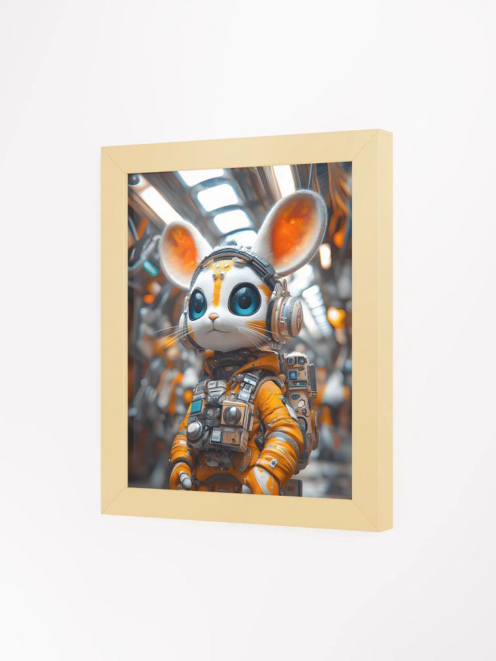 Framed wall art, titled 