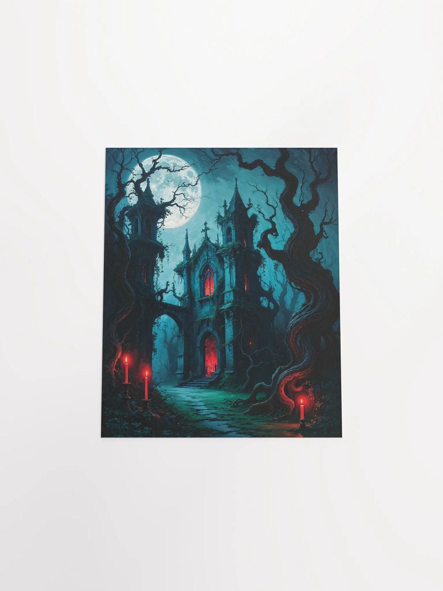 Haunted Gothic Sanctuary Matte Poster product image (31)