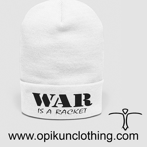 War is a Racket
https://opikunclothing.com/collections/war

#war #warisaracket #opikunclothing #clothes #design #hats 

Multi...