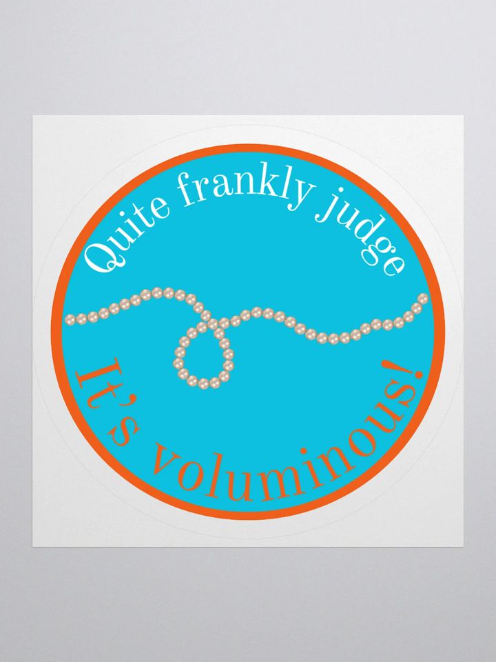 Voluminous Pearls Kiss Cut Stickers product image (3)