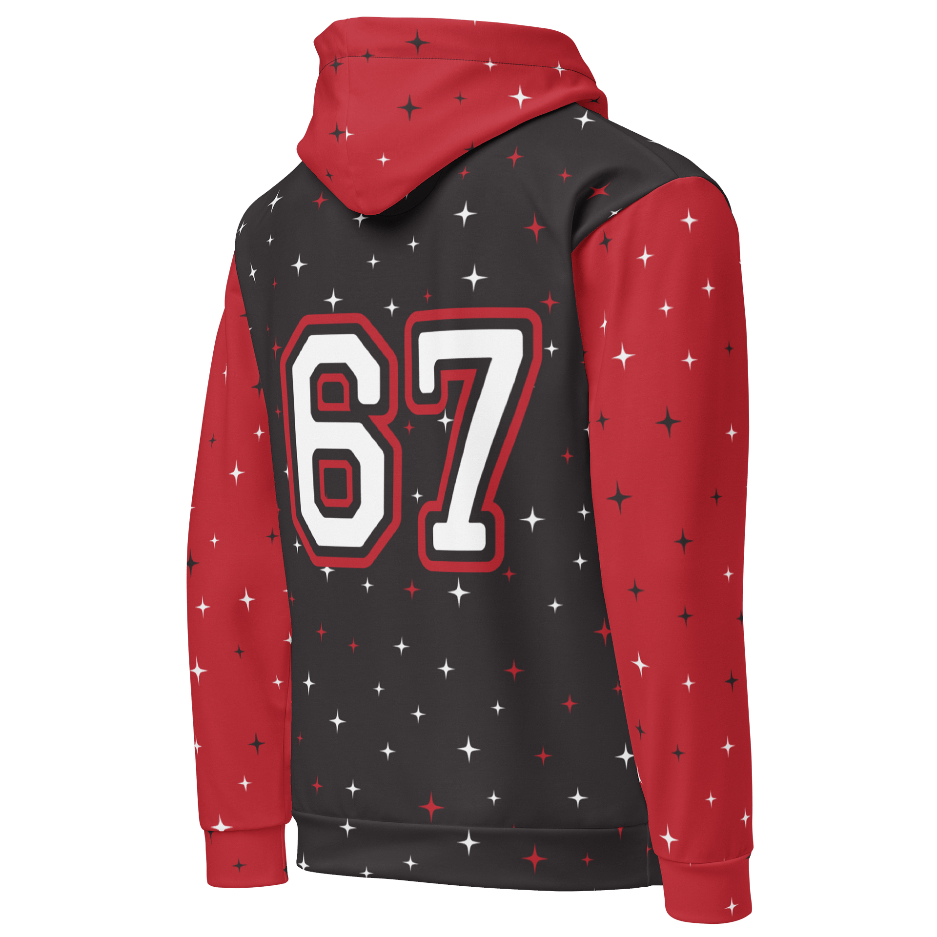 Funny Christmas Hoodie - Six Seven Santa 67 meme product image (5)