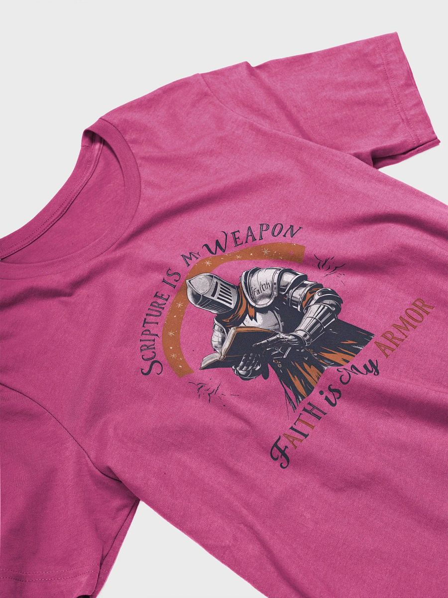 Scripture is My Weapon, Faith is My Armor T-Shirt product image (9)