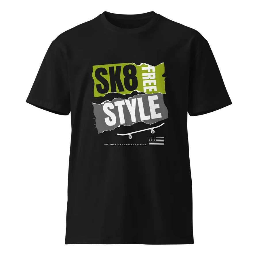 SK8 FREE STYLE Unisex Premium Tee product image (2)