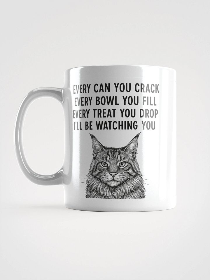 I’ll Be Watching You Maine Coon Mug product image (2)