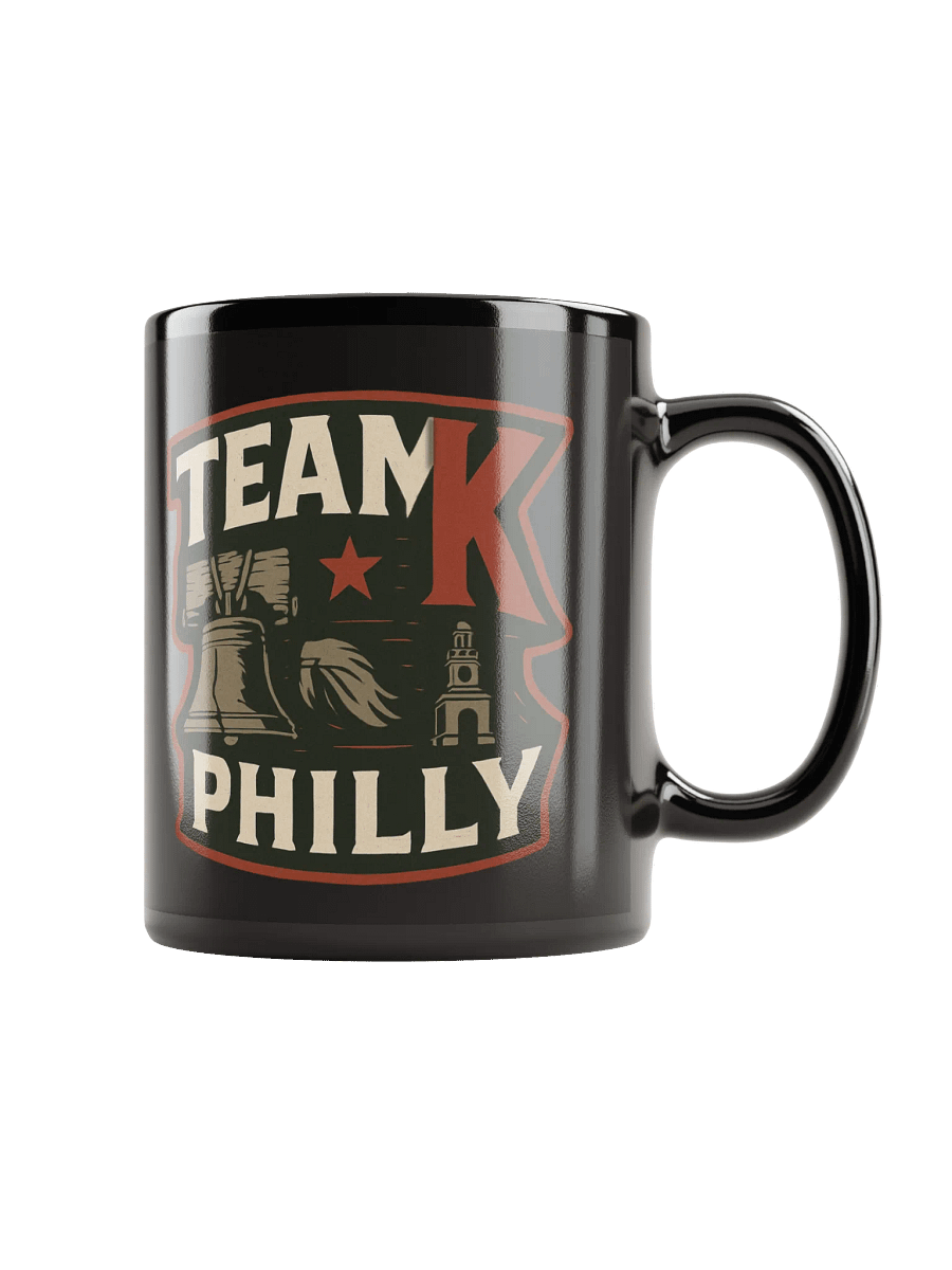 Team K Philly Black Mug product image (1)
