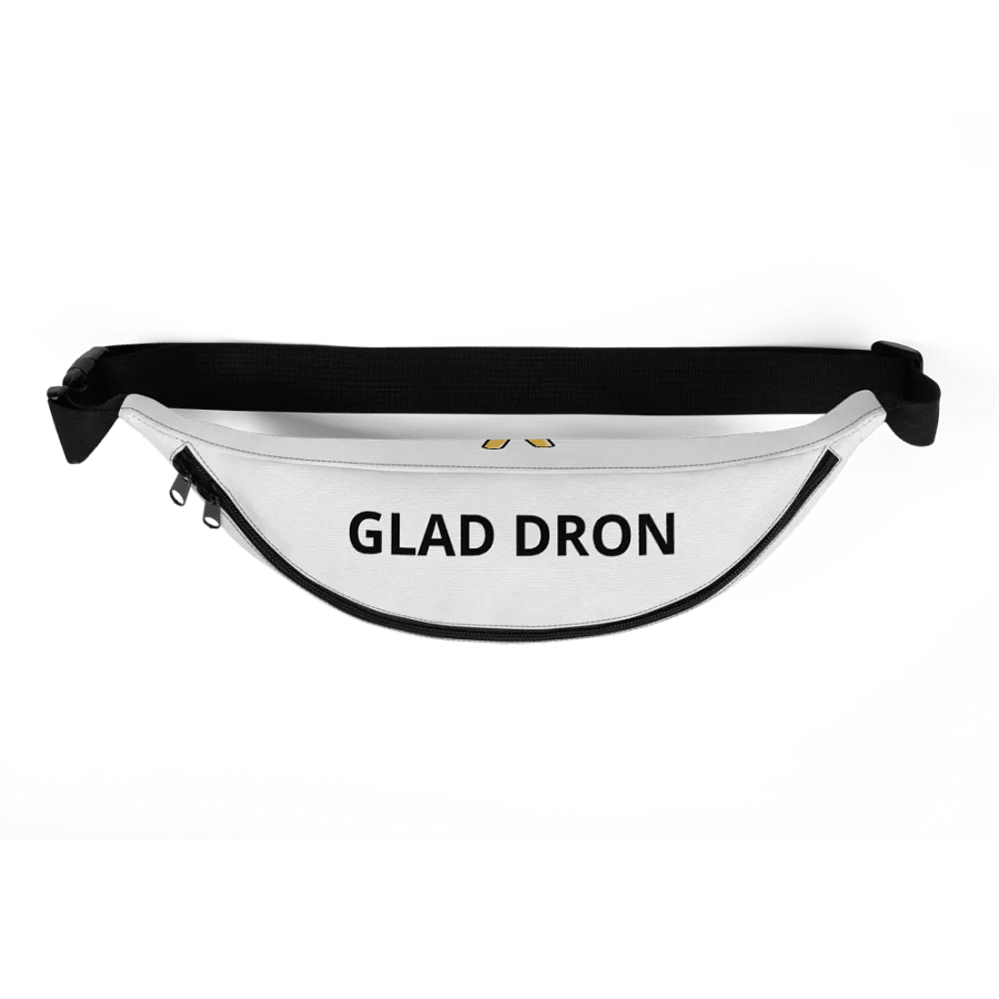 Bold Red GLAD DRON All-Over Fanny Pack product image (5)