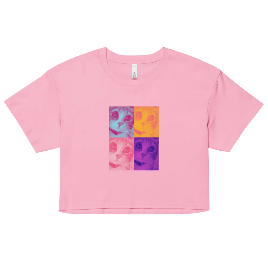 Pop Mox Crop Top T-Shirt product image (34)