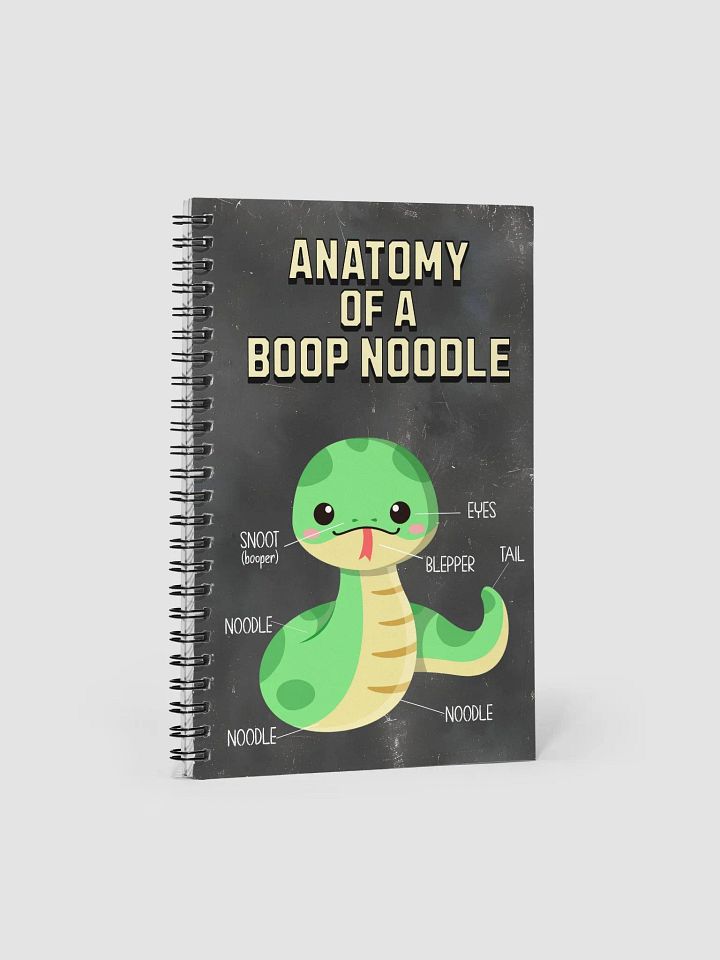 Boop Noodle Academy Spiral Notebook product image (2)