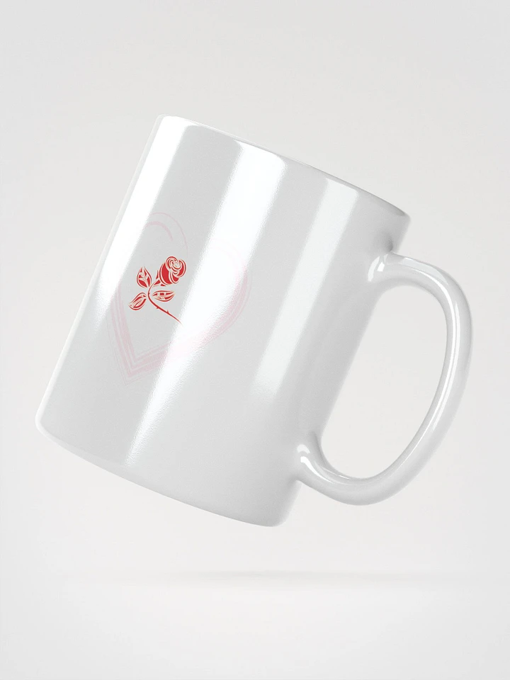 Golden Rose Heart Mug product image (5)