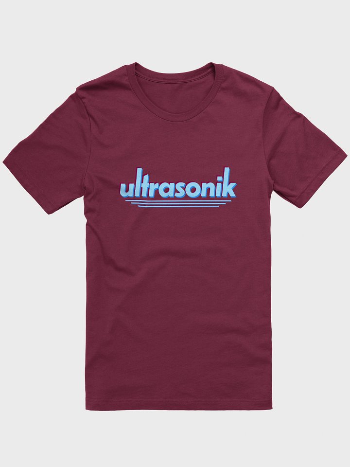 ultrasonik Silhouette Logo Premium T-Shirt (Red) product image (1)