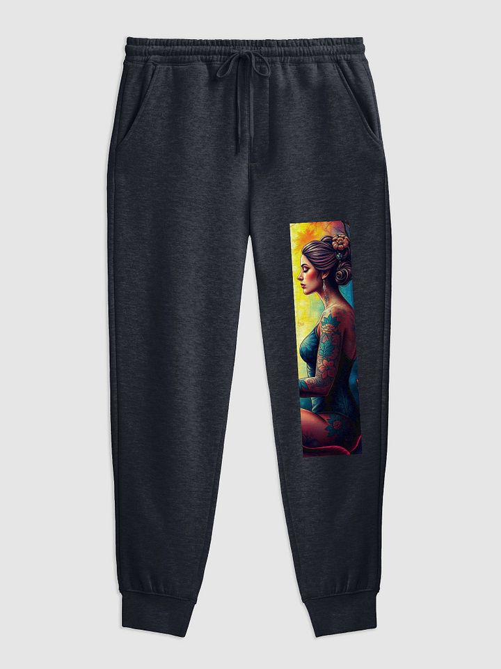 Floral Ink Sunset Joggers product image (1)