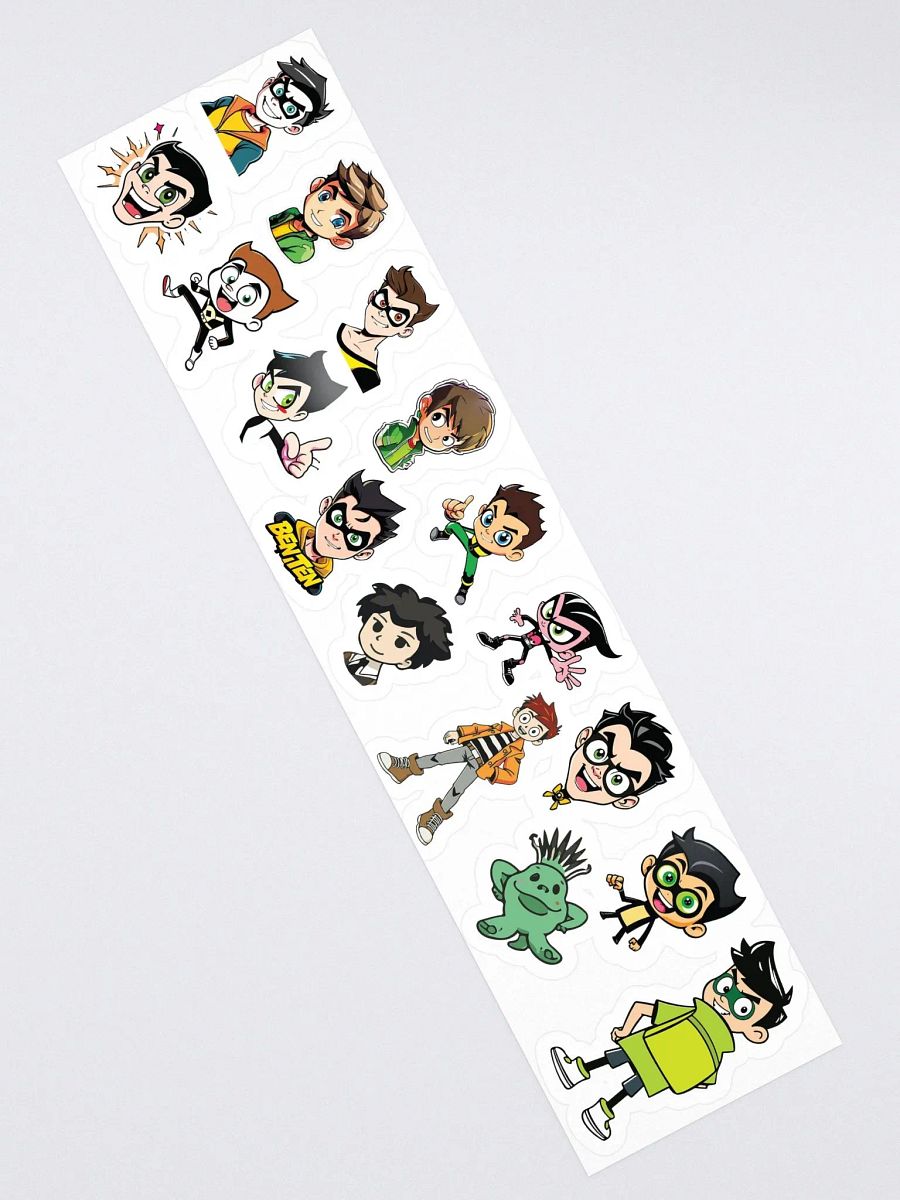 Diverse Cartoon Crew Kiss Cut Stickers product image (2)