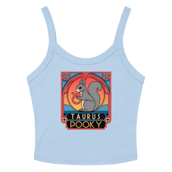 Taurus Pooky Art Deco Women's Tank Top product image (2)