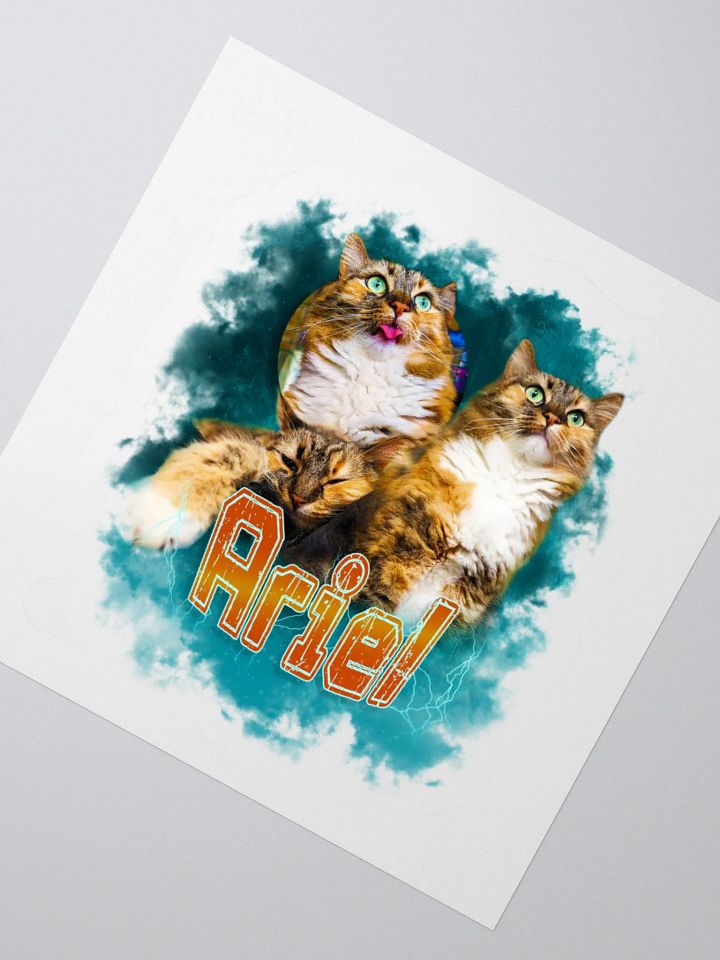 Ariel Bday Sticker product image (2)
