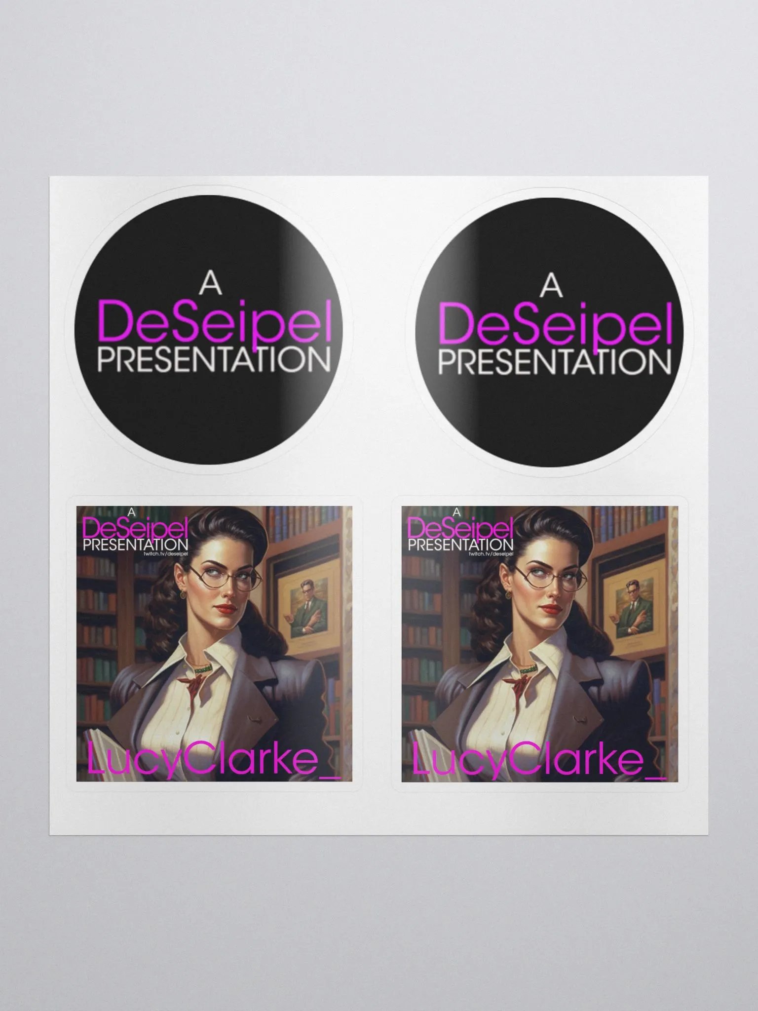 Deseipel & Lucy Stickers product image (1)