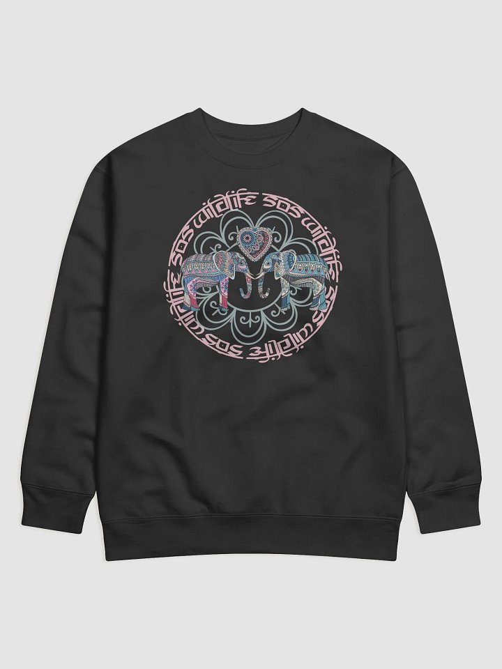 Mandala Elephants and Heart product image (1)