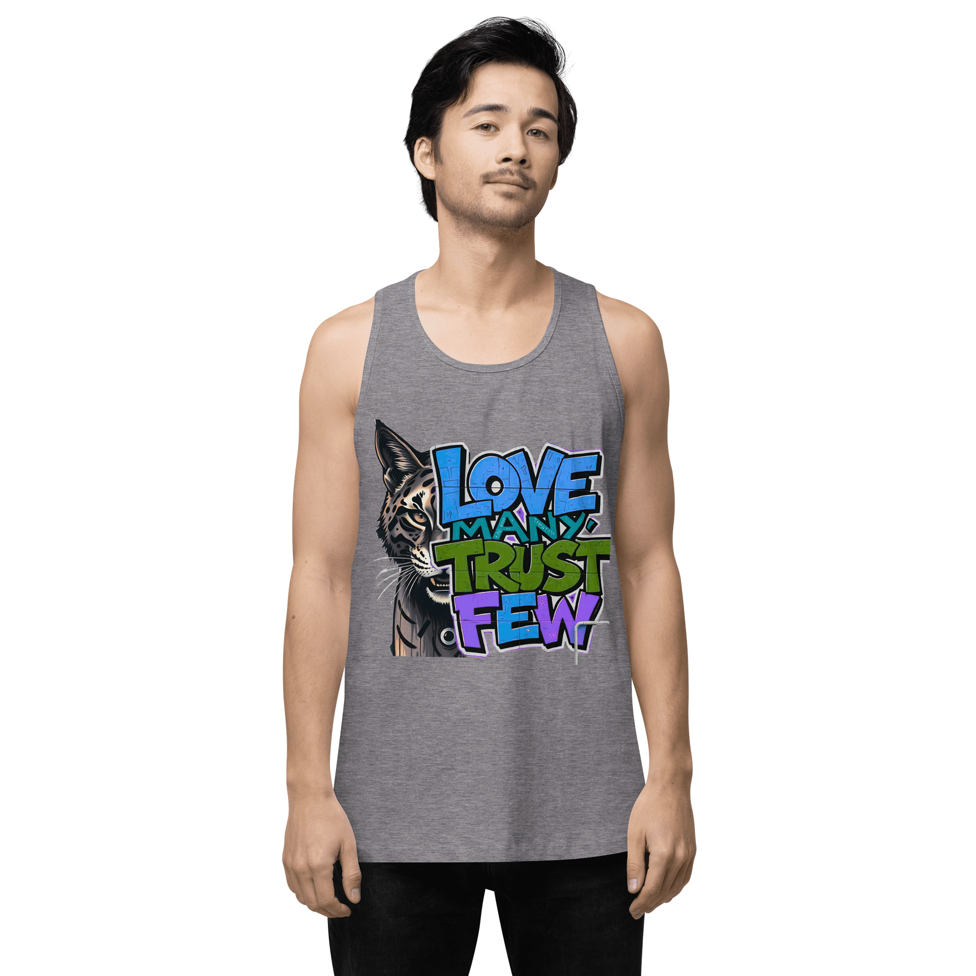 Wild Cat Graffiti Love Tank product image (9)