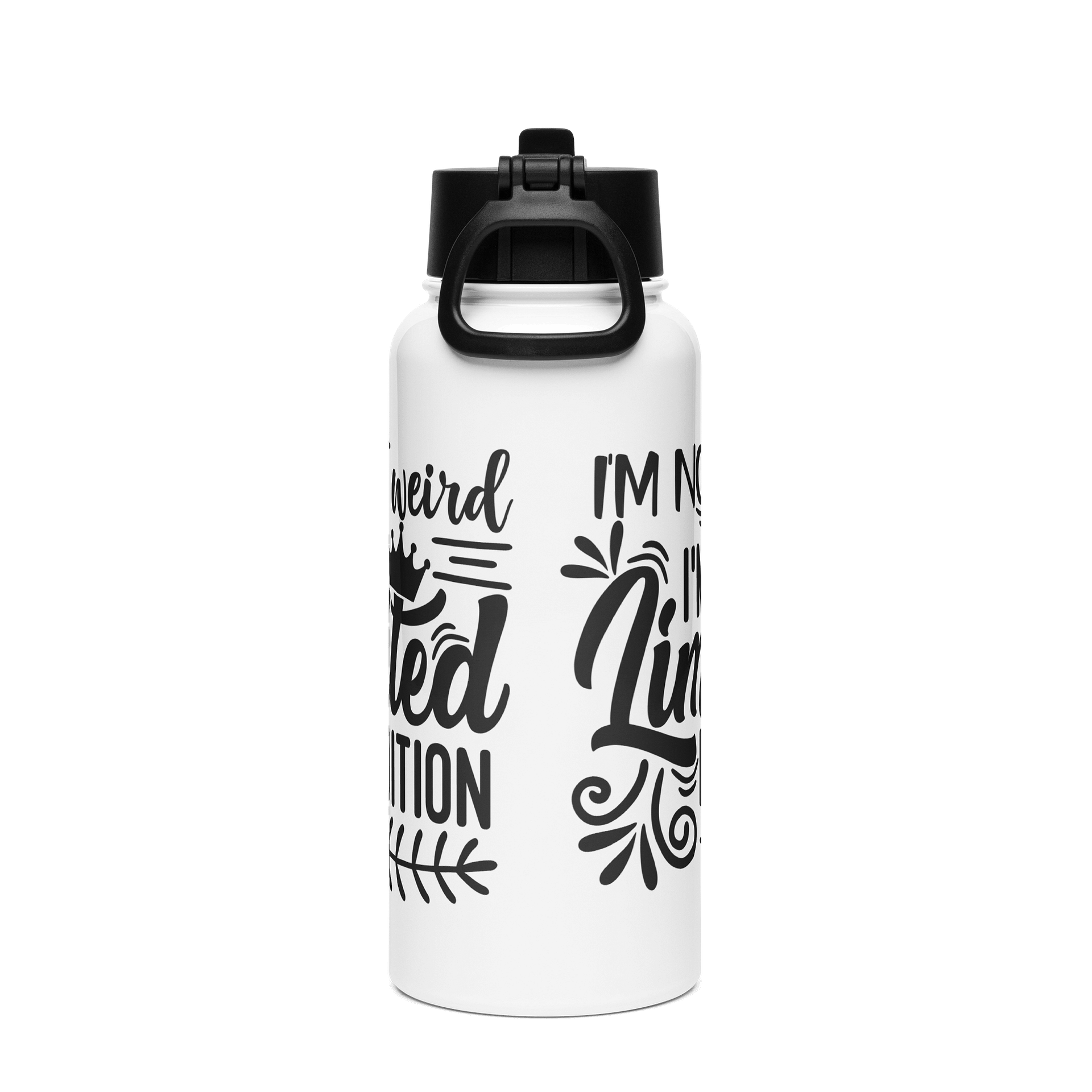 Im Not Weird Stainless Steel Water Bottle product image (2)