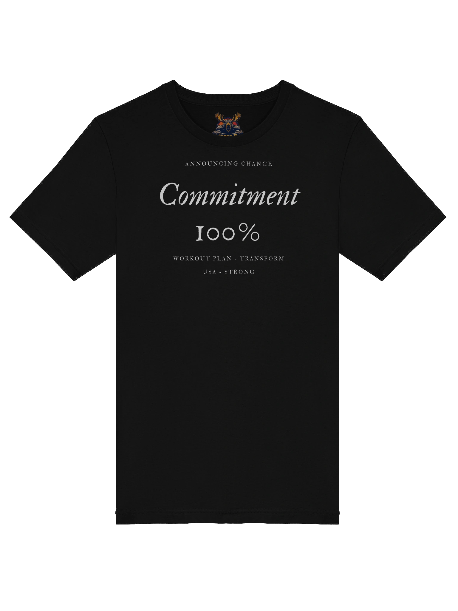 Bella+Canvas - 100% Commitment Motivational Tee product image (49)