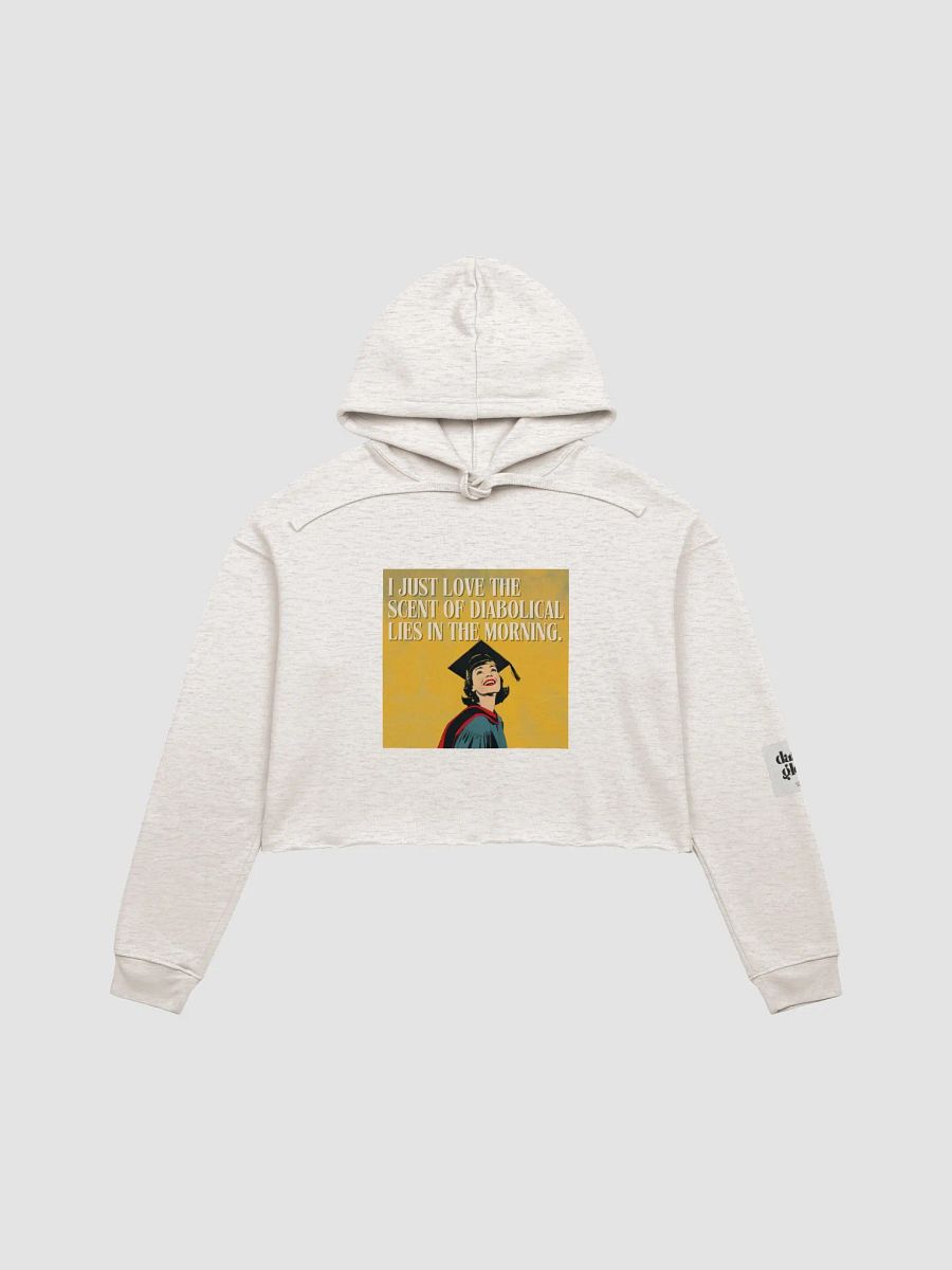 Diabolical Lies Cropped Hoodie 1 product image (1)