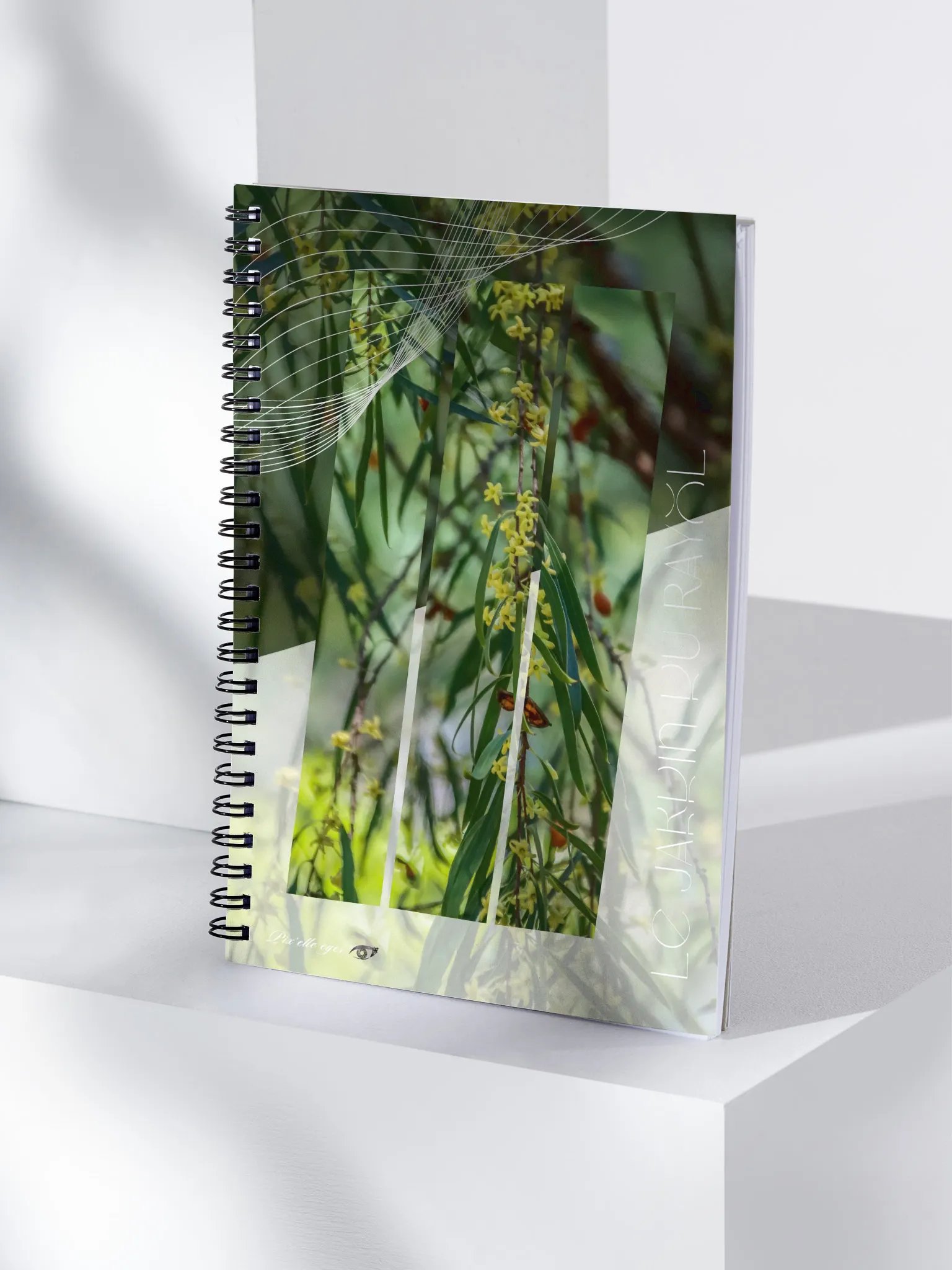 GeoGraphik Notebook – Clusters of Sunlight – Jardin du Rayol – A5 Format product image (4)