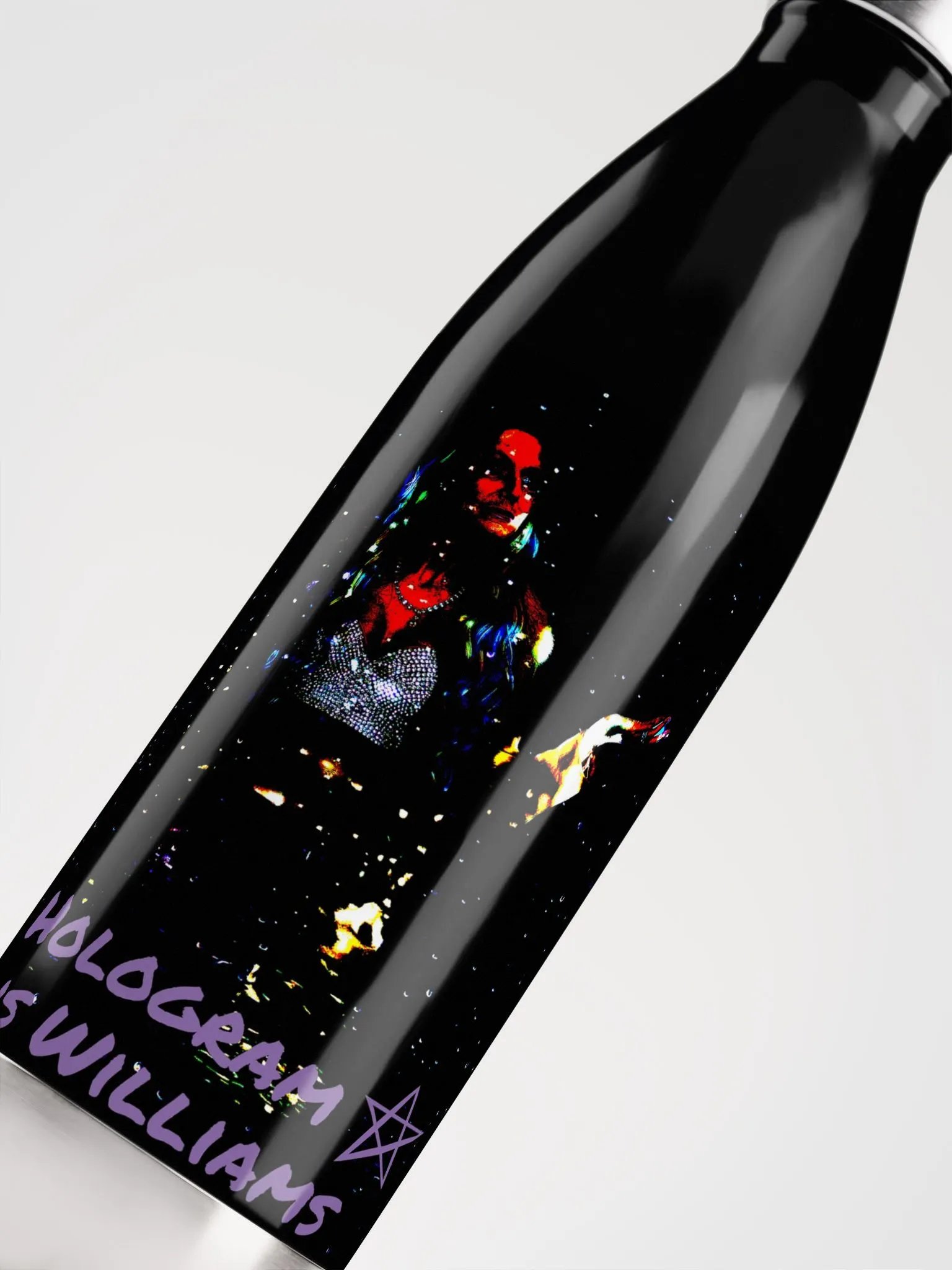 Hologram Water Bottle - Black product image (4)