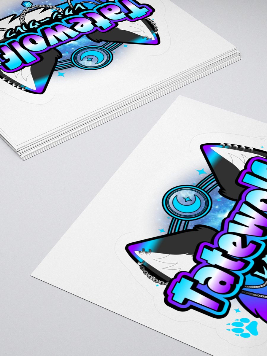 Tatewolfz Logo Sticker product image (11)