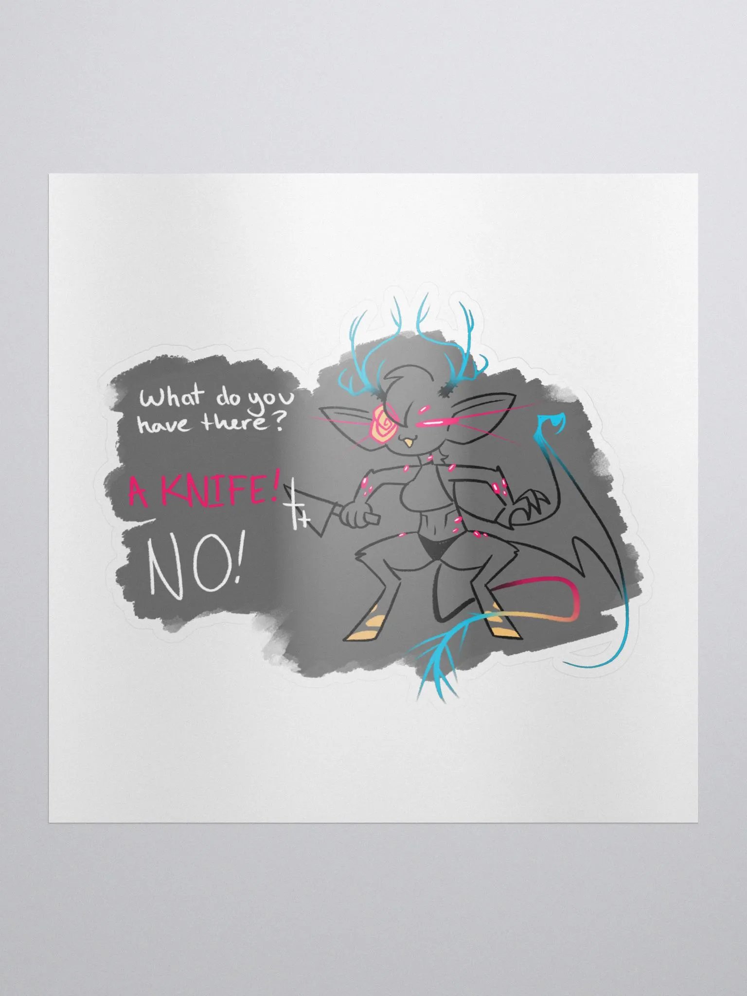 Knife O.D. Sticker product image (1)