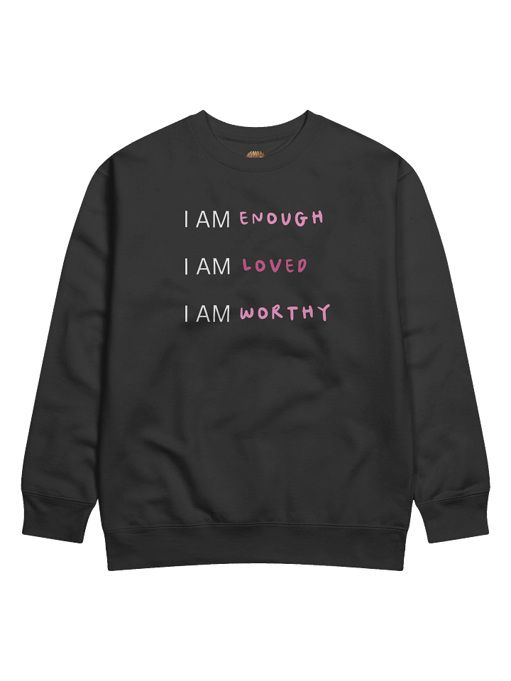 I am loved sweatshirt product image (2)