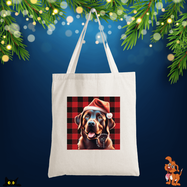 Tote Bag Christmas Dog Labrador 🐶 product image (1)