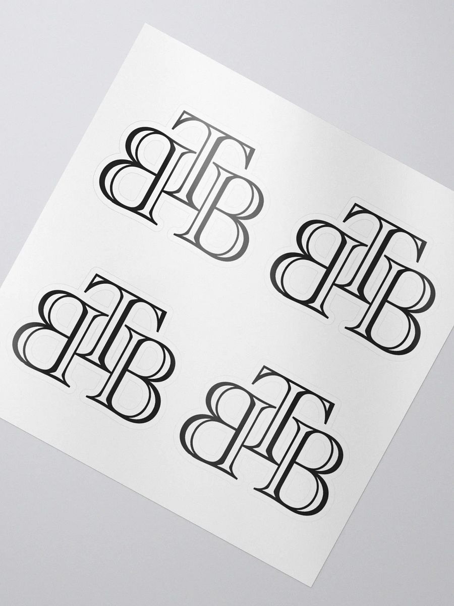 TBB Logo Sticker (4 Pack) product image (2)