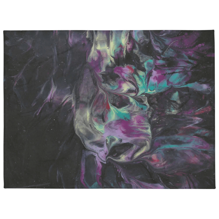 Cosmic Rabbit Throw Blanket product image (1)