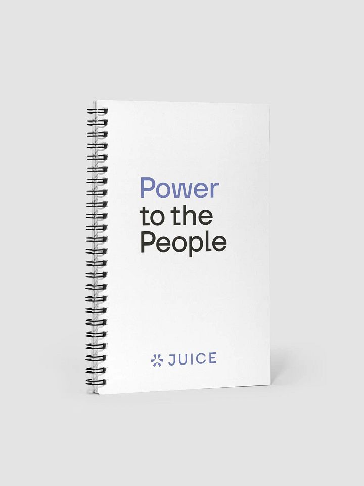 Juice Notebook: Power to the People product image (1)