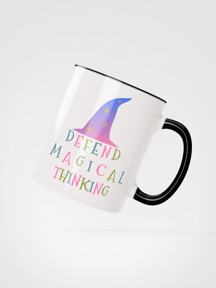 Defend Magical Thinking Accent Mug product image (3)