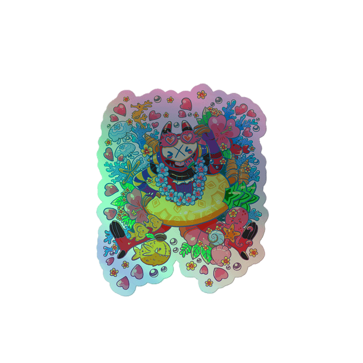 Holo Summer Pooky Sticker product image (2)